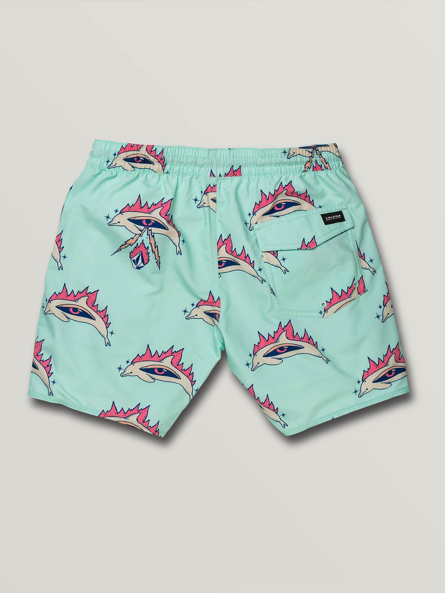 Bottle O Trunk 17" Boardshorts - HARZBLAU