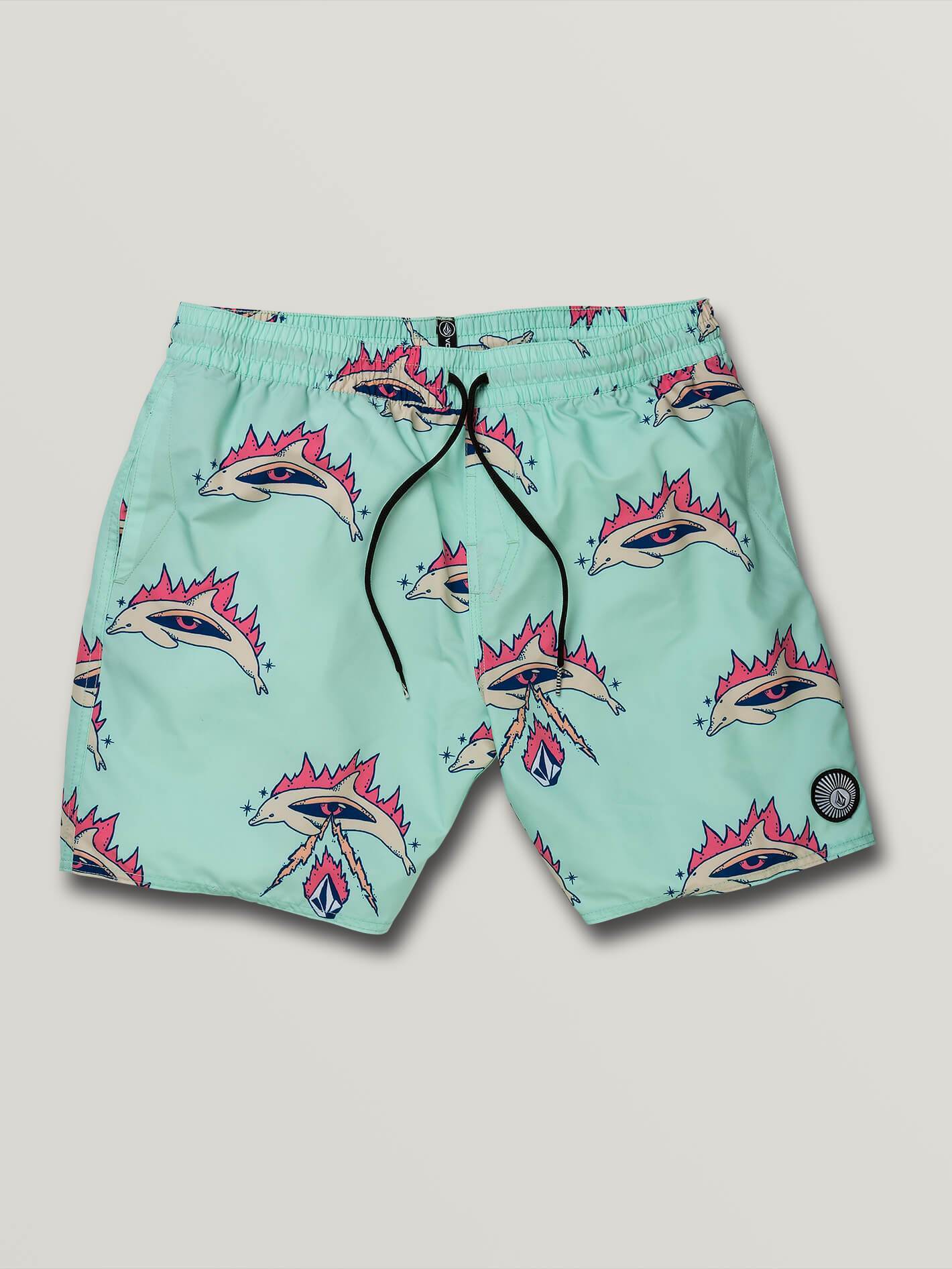 Bottle O Trunk 17" Boardshorts - HARZBLAU