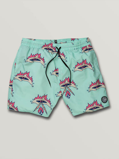 Bottle O Trunk 17" Boardshorts - HARZBLAU