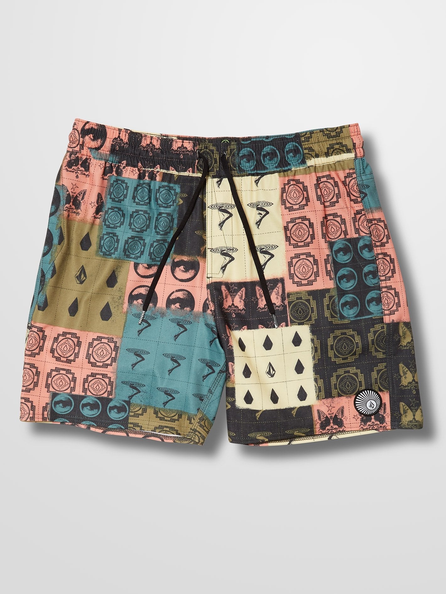 Boardshort Tropic Blotter Trunk 17" - Multi