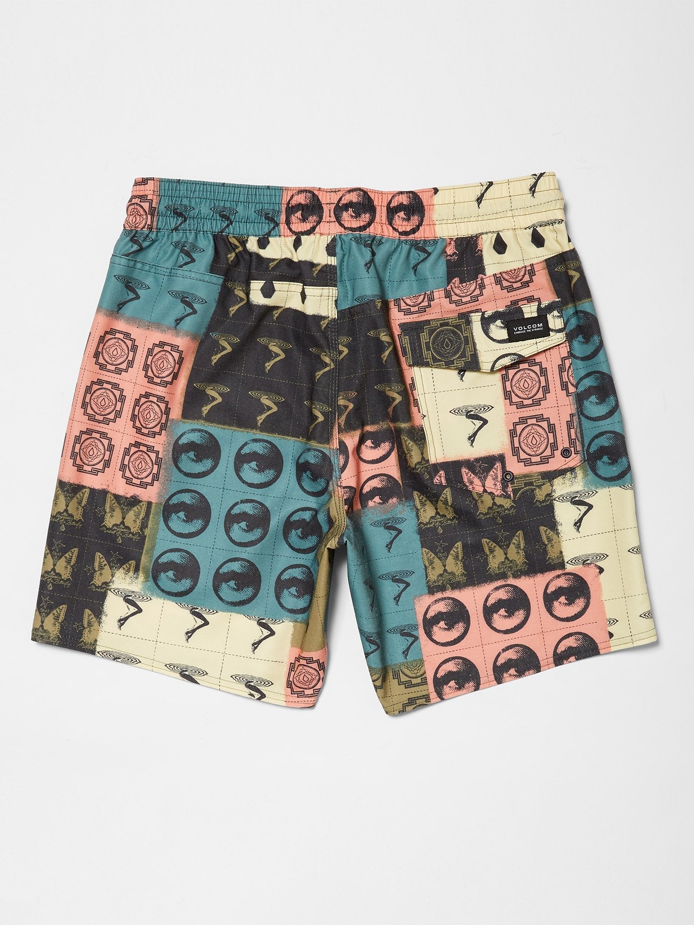Boardshort Tropic Blotter Trunk 17" - Multi