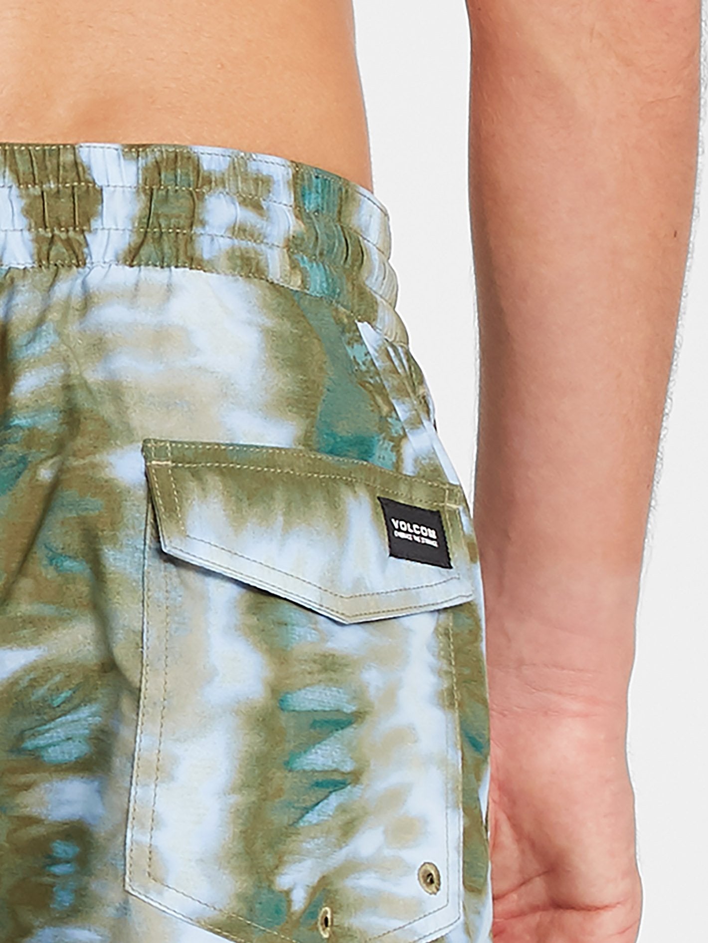 Boardshort Earthly Delight Trunk 17" - Spruce Green
