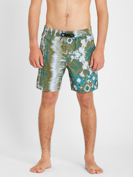 Earthly Delight Trunk 17" Boardshorts - Fichtengrün