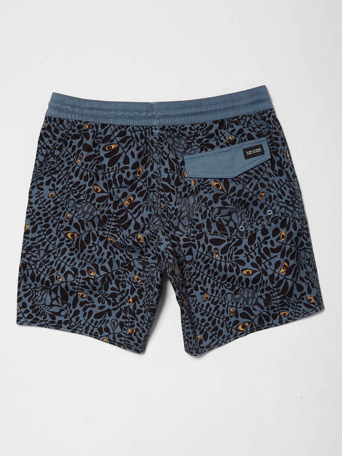 Strange Daze Paisley Trunk 17" Boardshorts - China Blue