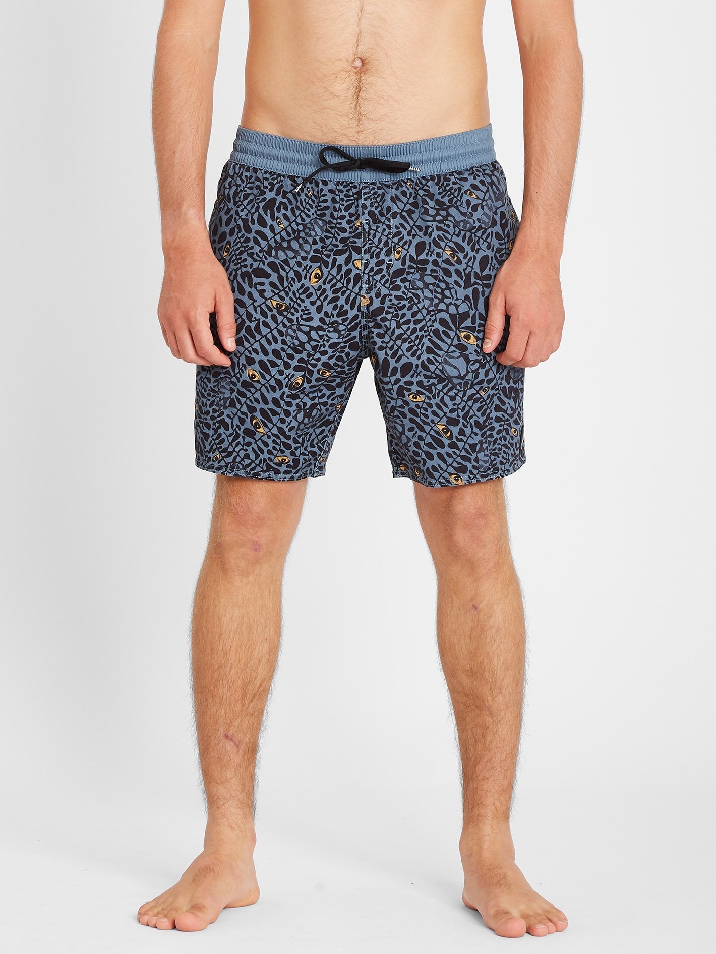 Strange Daze Paisley Trunk 17" Boardshorts - China Blue