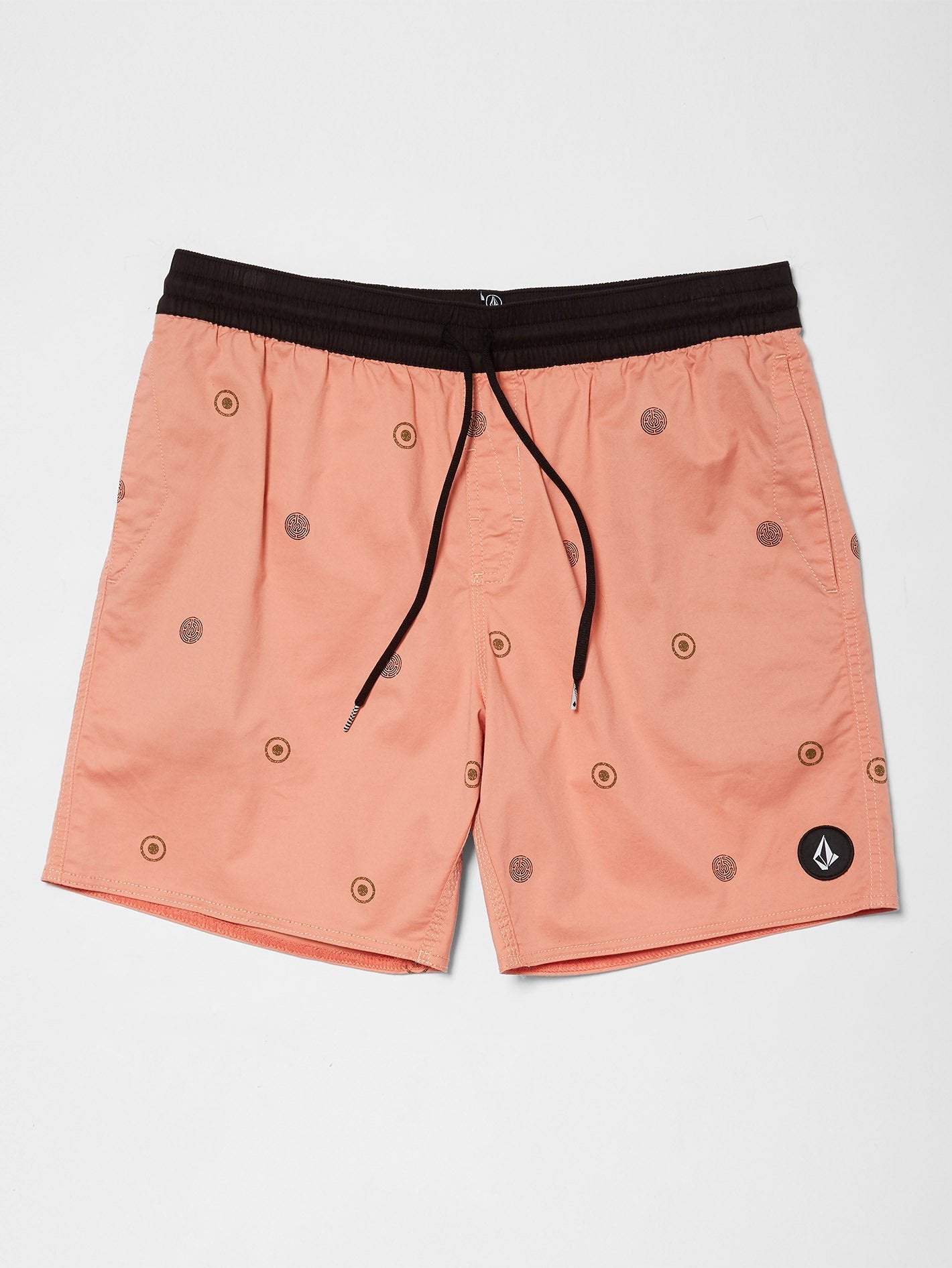 Boardshort Strange Daze Paisley Trunk 17" - Clay Orange