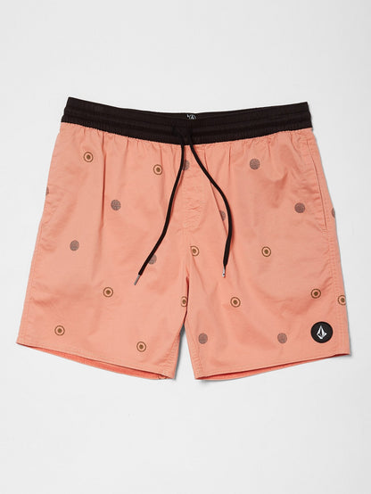 Boardshort Strange Daze Paisley Trunk 17" - Clay Orange