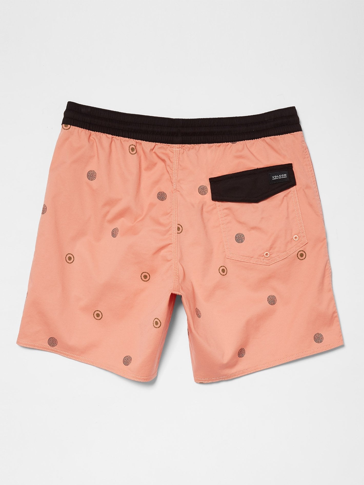 Boardshort Strange Daze Paisley Trunk 17" - Clay Orange
