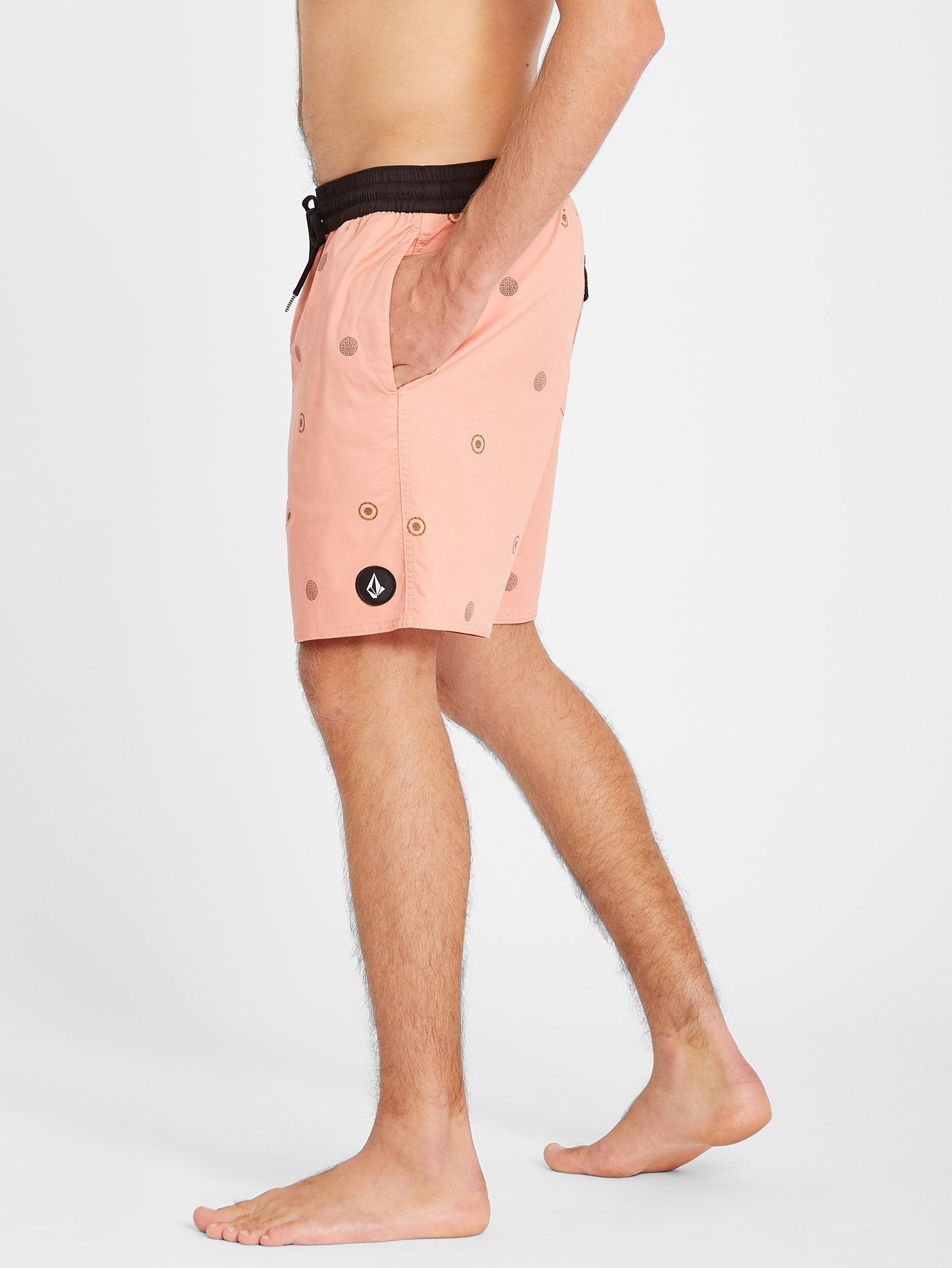 Boardshort Strange Daze Paisley Trunk 17" - Clay Orange