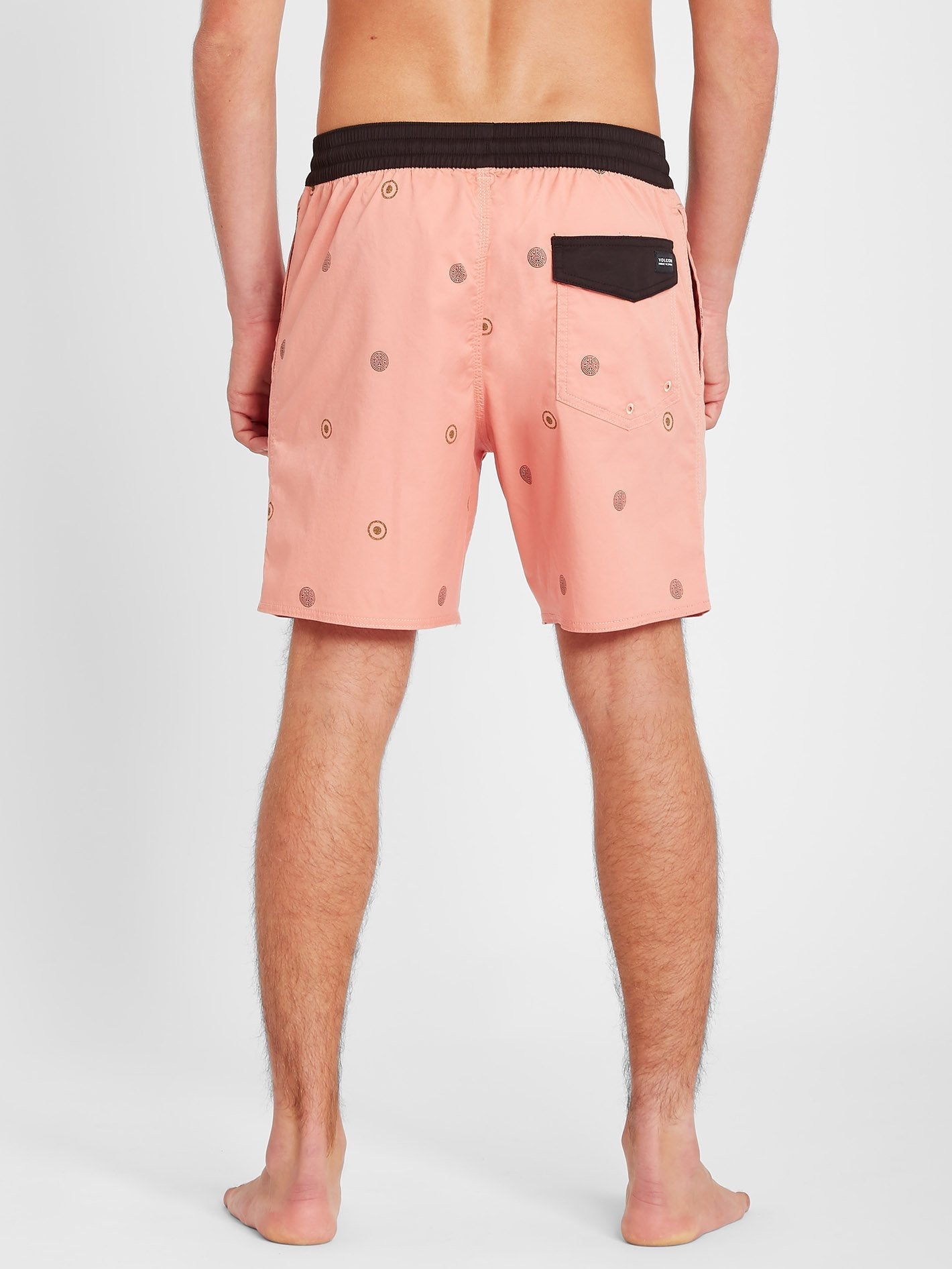 Boardshort Strange Daze Paisley Trunk 17" - Clay Orange