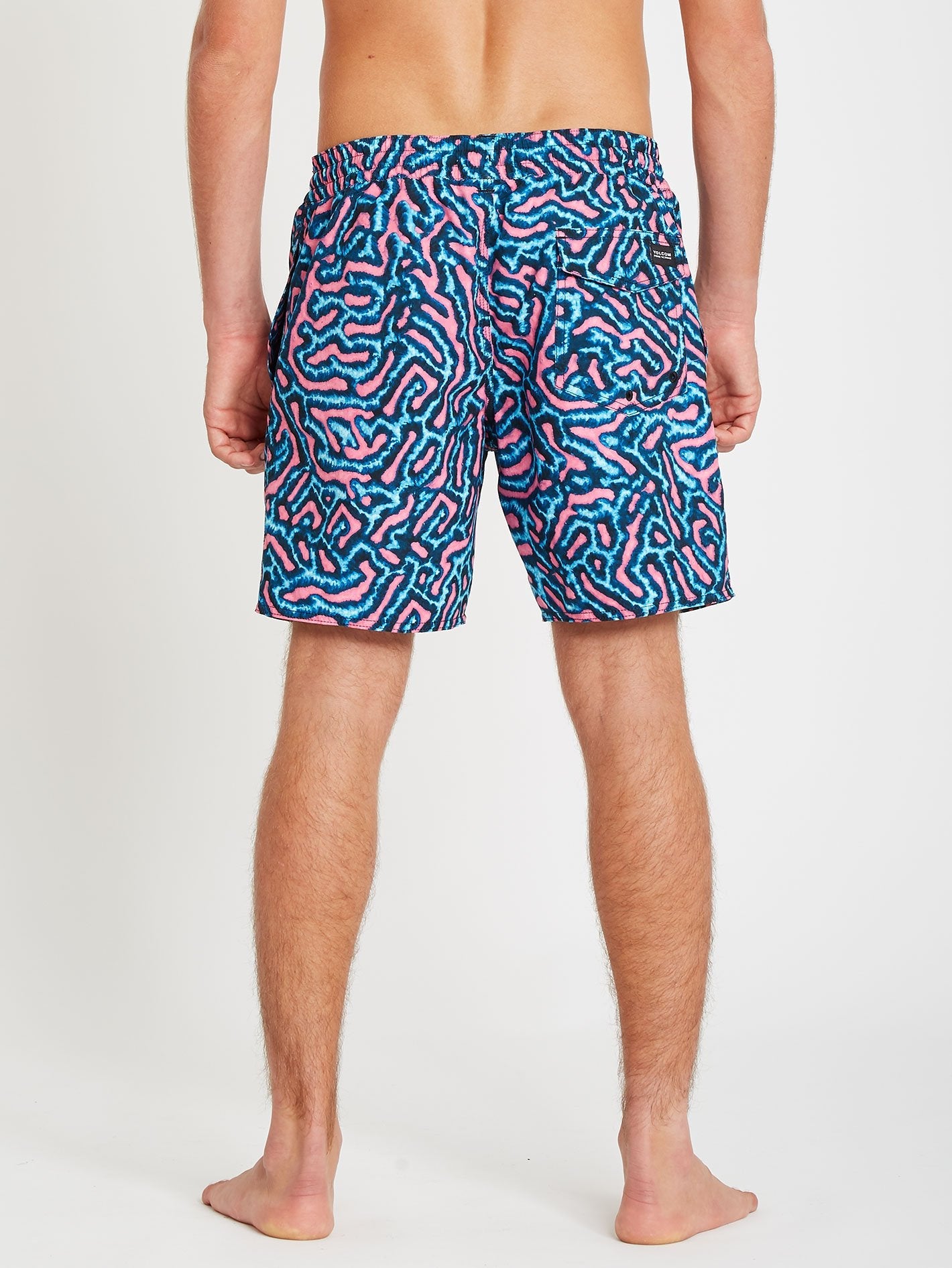 Boardshort Coral Morph Trunk 17" - Pink