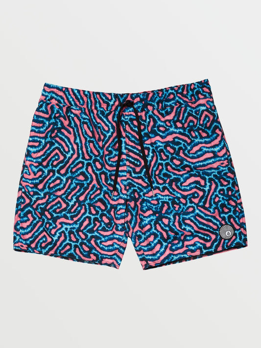 Coral Morph Trunk 17" Boardshorts - Rosa