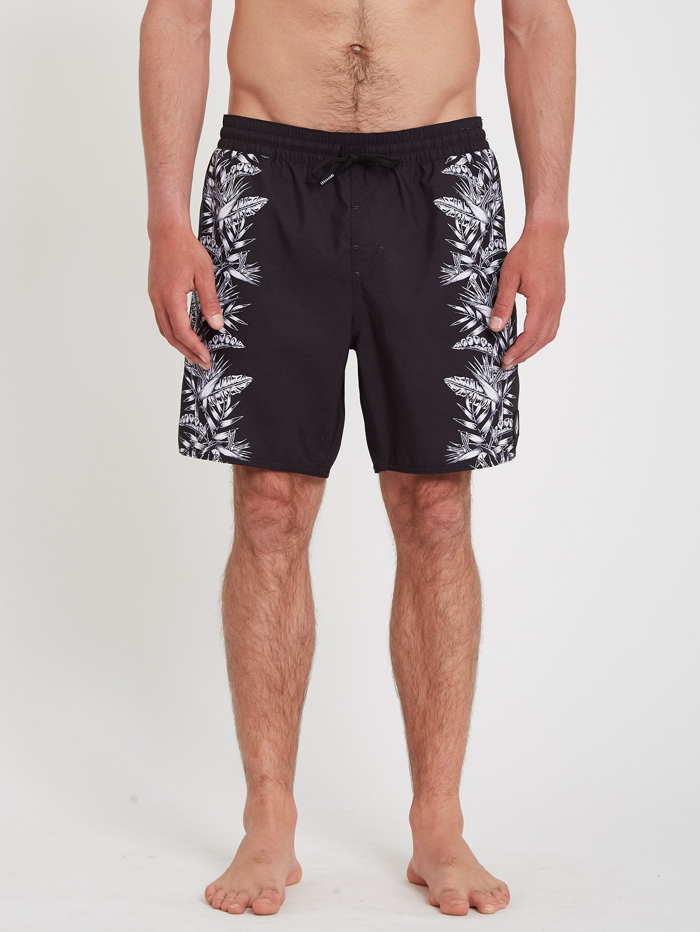 Boardshort Novelty Trunk 17" - BLACK