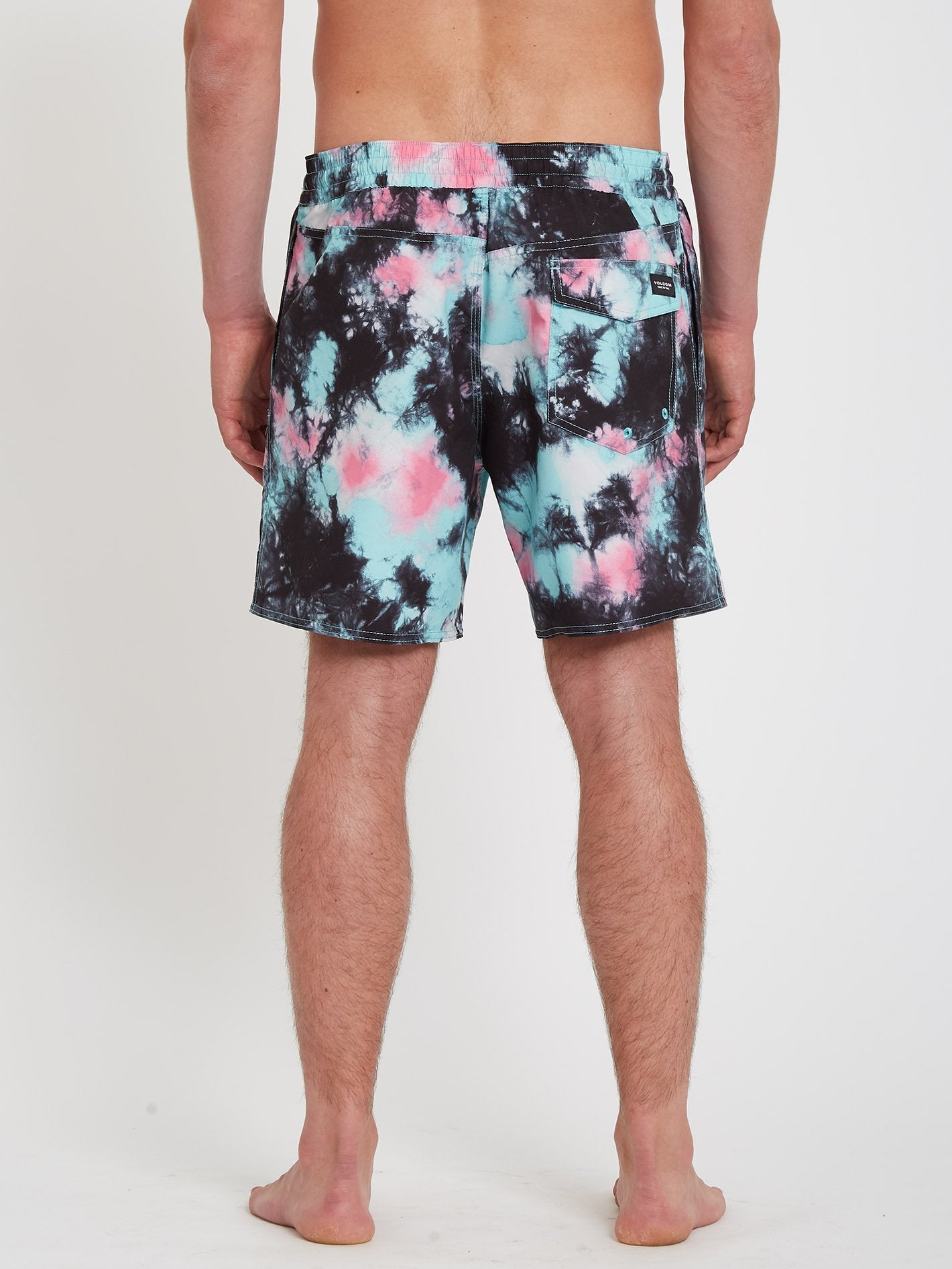 Poly Party Trunk 17" Boardshort - ANTIGUA SAND
