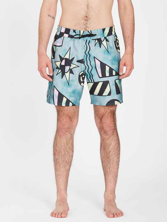 Chlorine Killer Stoney 17" Boardshorts - TEMPLE TEAL