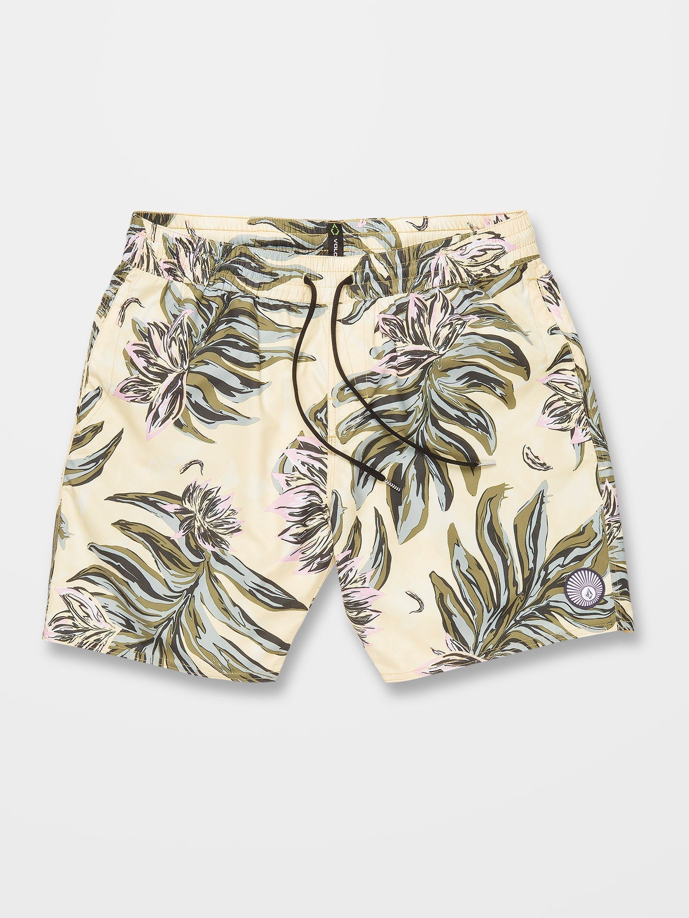 Boardshort Center Print 17" - DAWN YELLOW