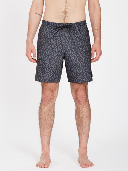Boardshort Justin Hager 17" - BLACK