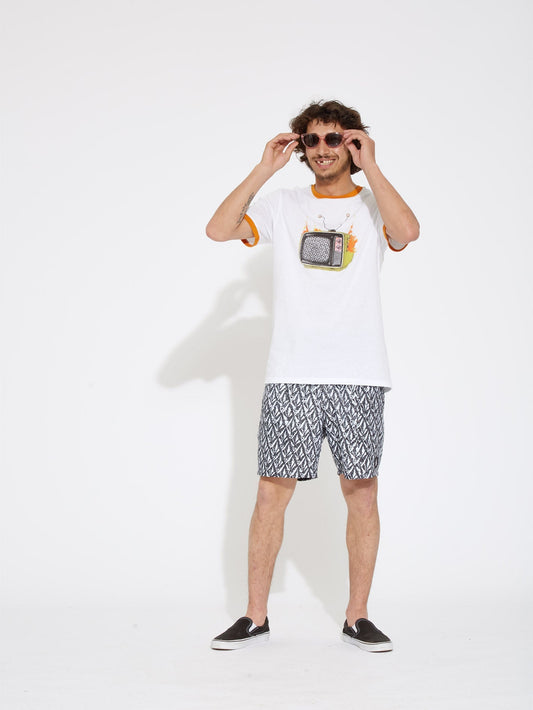 Justin Hager 17" Boardshorts - WEISS