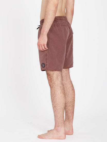 Boardshort Center 17" - BORDEAUX BROWN