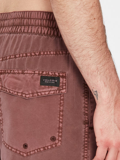 Boardshort Center 17" - BORDEAUX BROWN