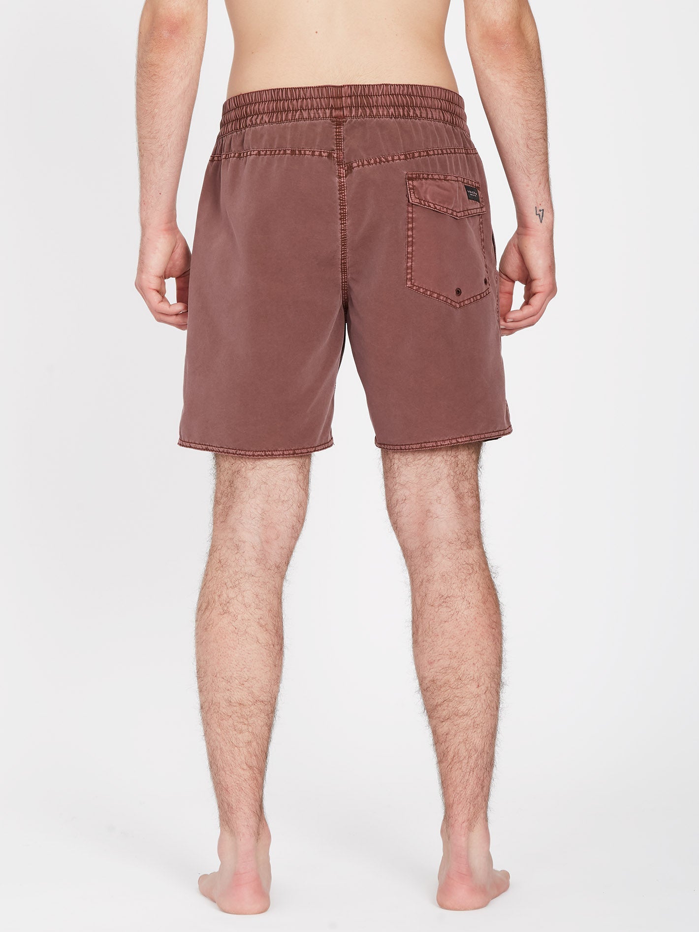Boardshort Center 17" - BORDEAUX BROWN