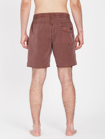 Boardshort Center 17" - BORDEAUX BROWN