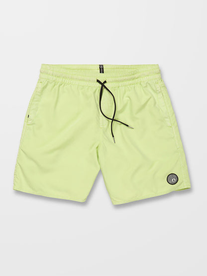 Short de bain Center 17" - SHADOW LIME
