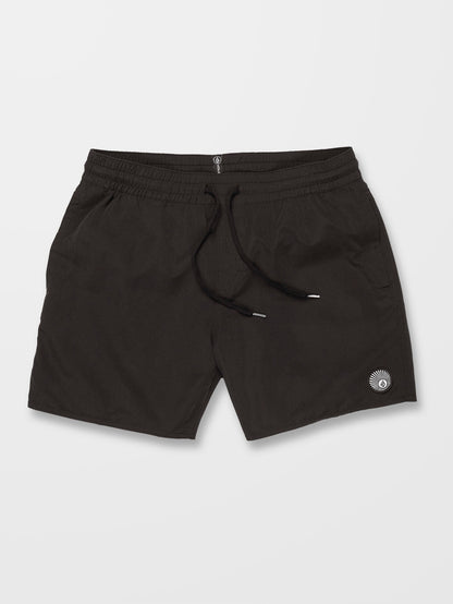 Lido Solid 16" Boardshorts - SCHWARZ