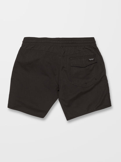 Lido Solid 16" Boardshorts - SCHWARZ