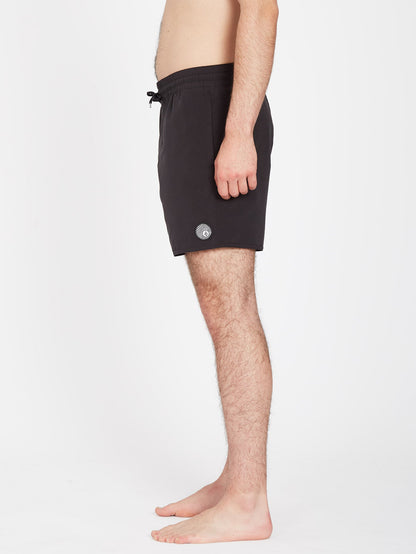 Lido Solid 16" Boardshorts - SCHWARZ