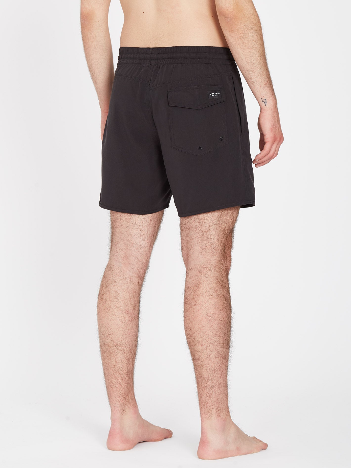 Lido Solid 16" Boardshorts - SCHWARZ