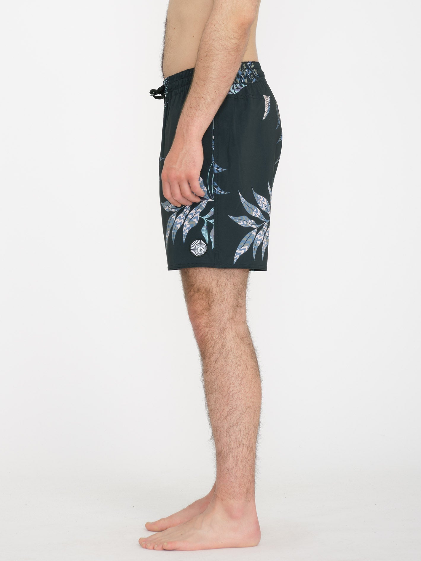 Baffle Trunk 17" Boardshorts - BLACK