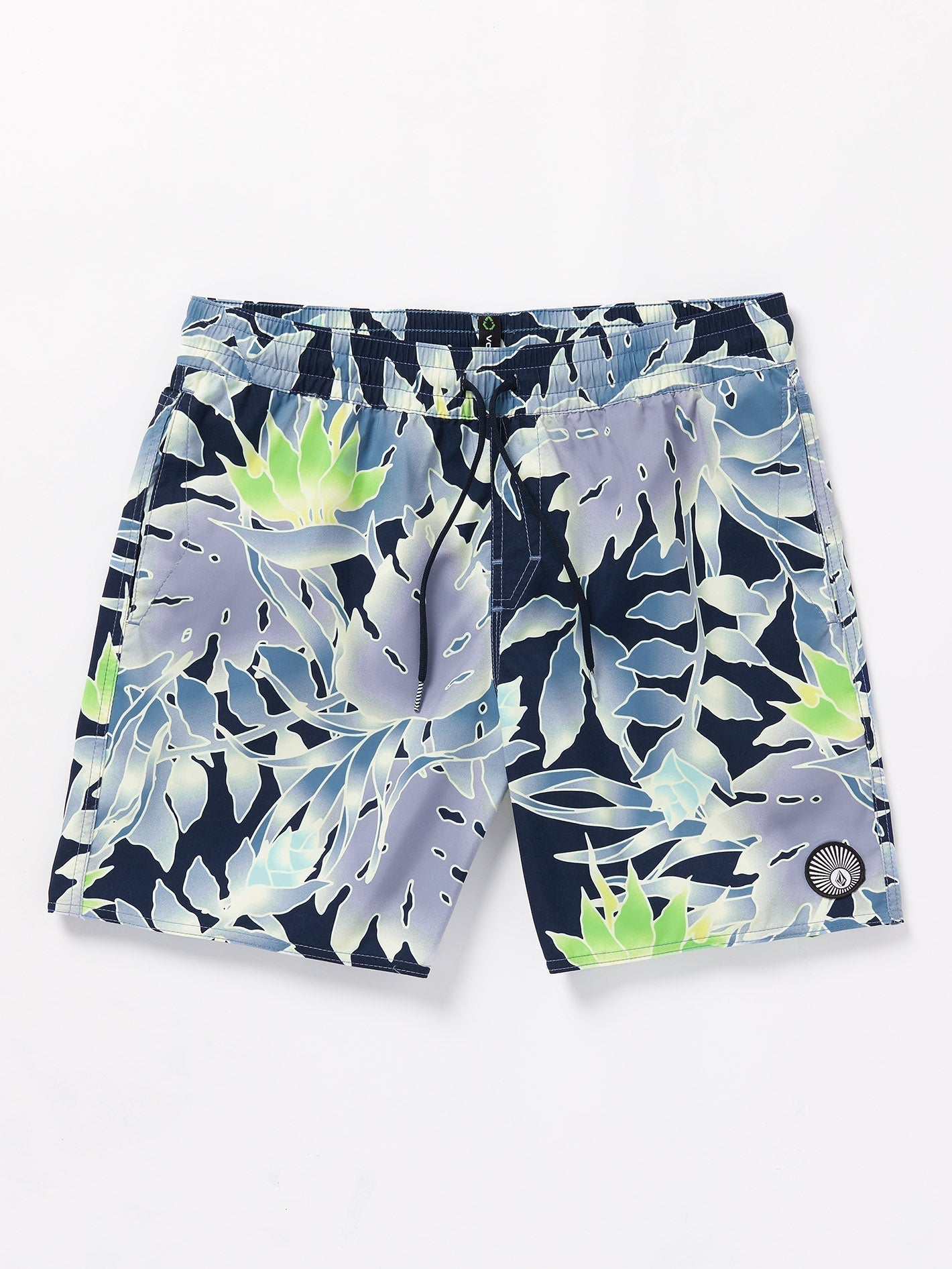 Lido Print Trunk 17" Boardshorts - MARINEBLAU