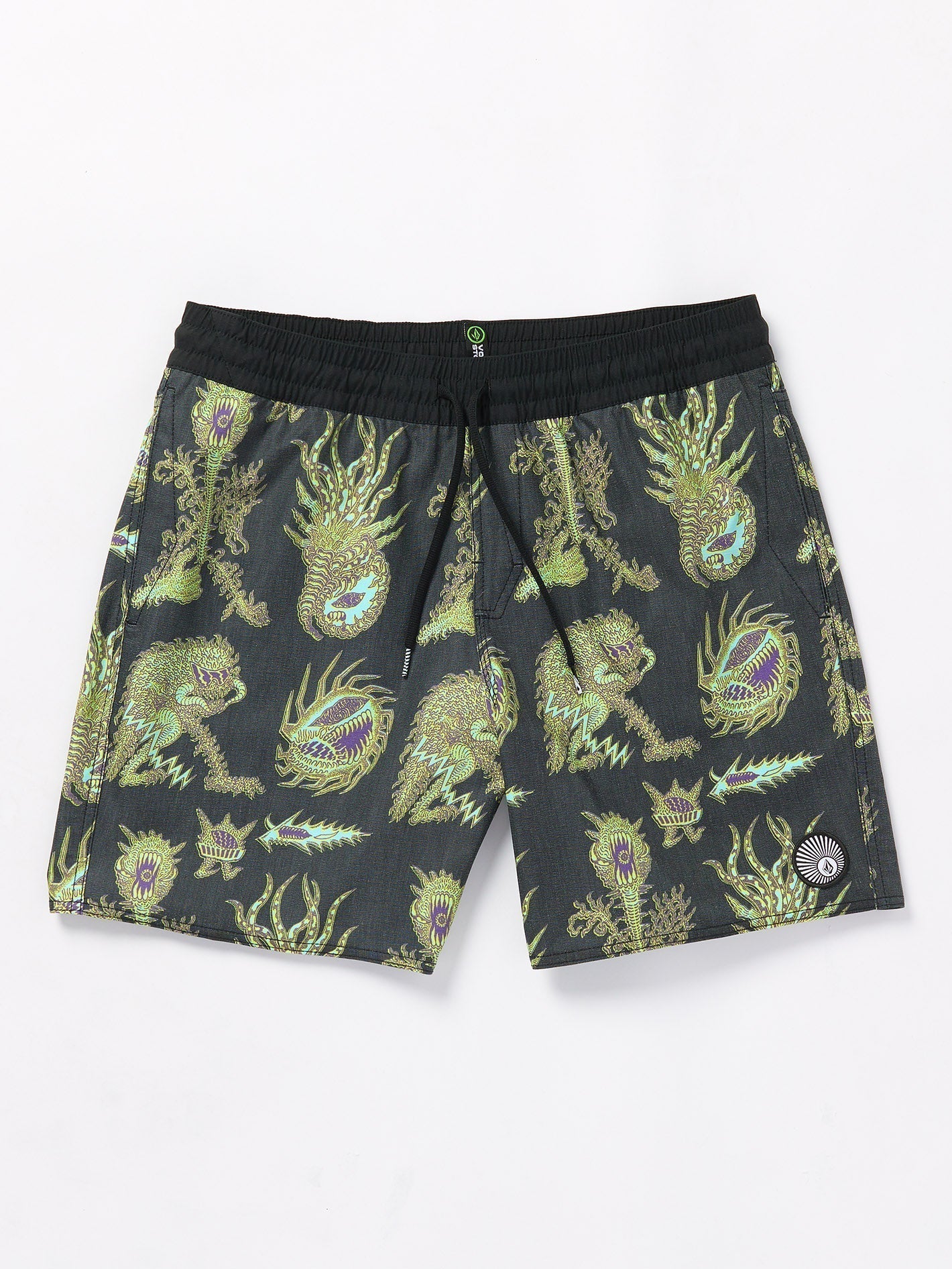 Tetsunori Trunk 17" Boardshorts - BLACK