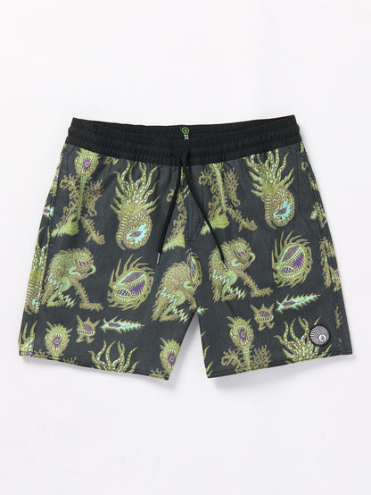 Tetsunori Trunk 17" Boardshorts - BLACK