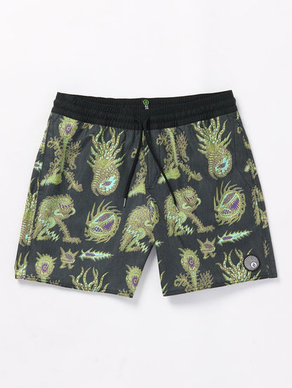 Boardshort Tetsunori Trunk 17" - BLACK