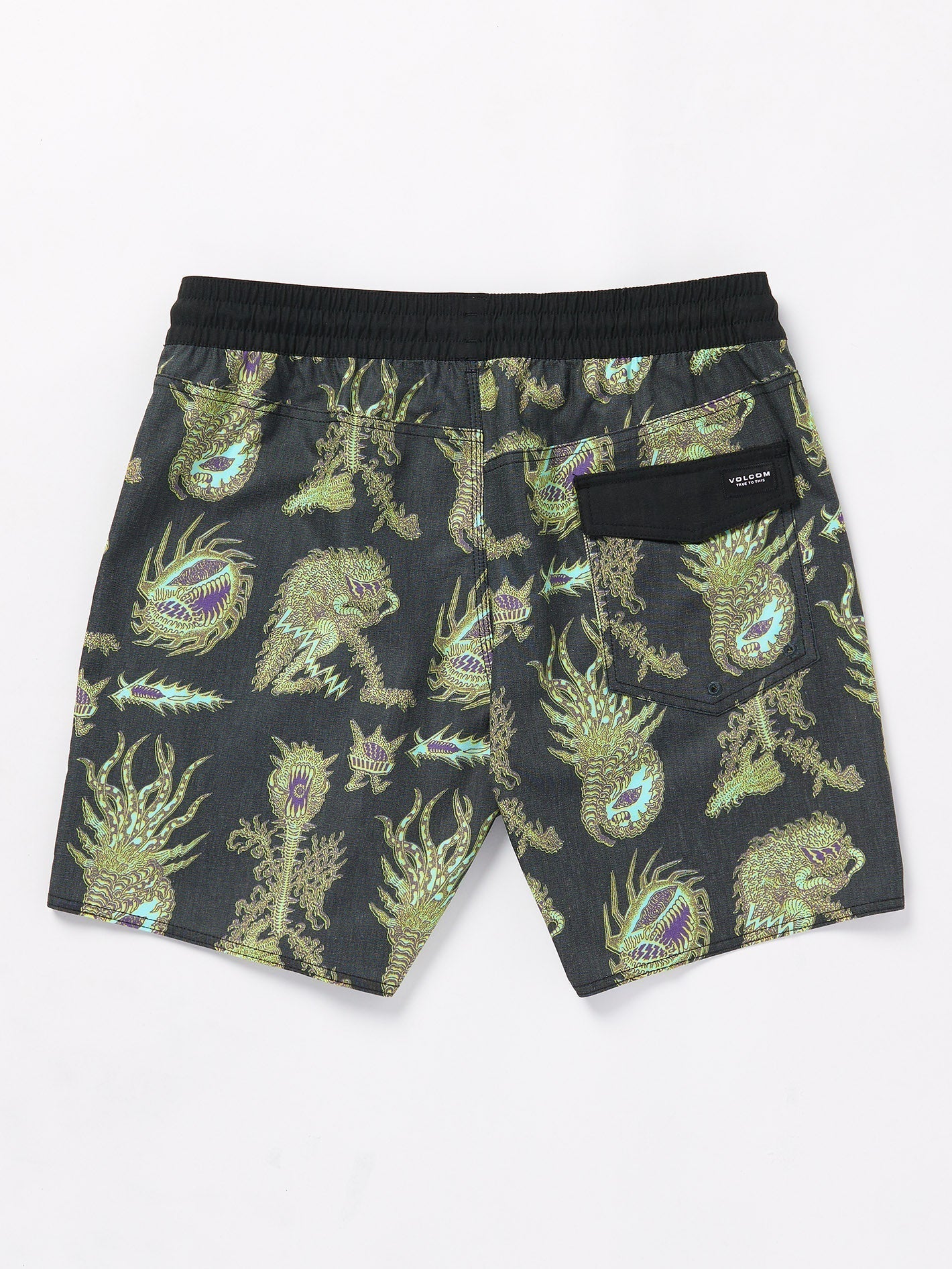 Tetsunori Trunk 17" Boardshorts - BLACK