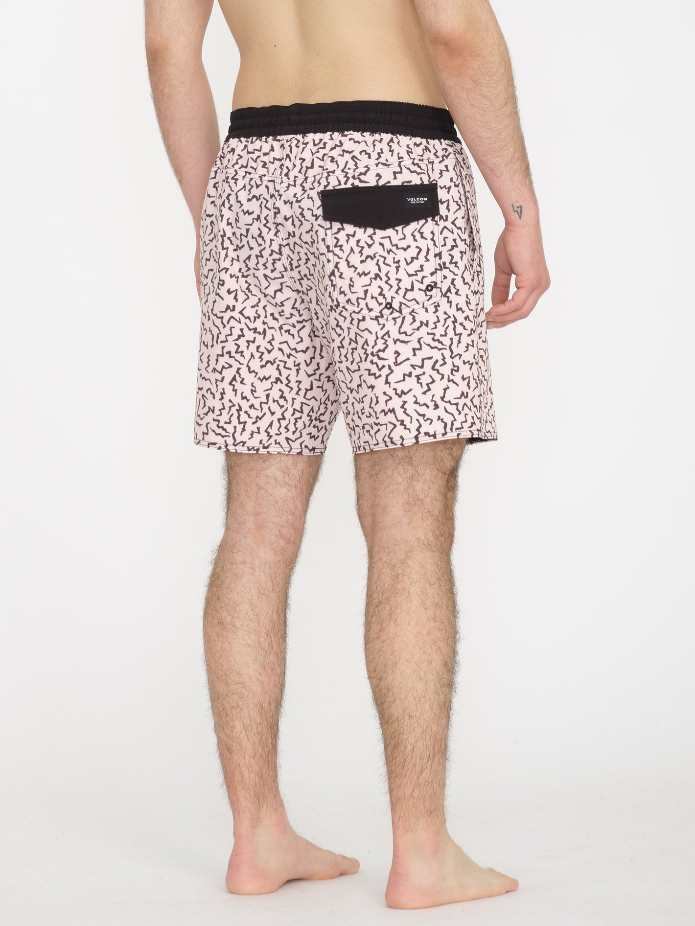 Asphalt Beach Trunk 17" Boardshort - LILAC ASH