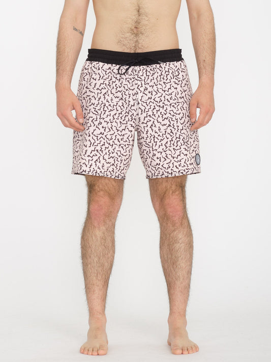Asphalt Beach Trunk 17" Boardshorts - FLIEDER-ASCHE