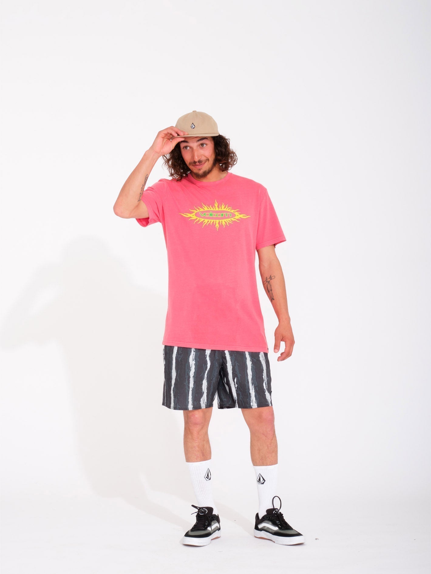 Boardshort V Ent Hockey Dad Trunk Boardshort - BLACK
