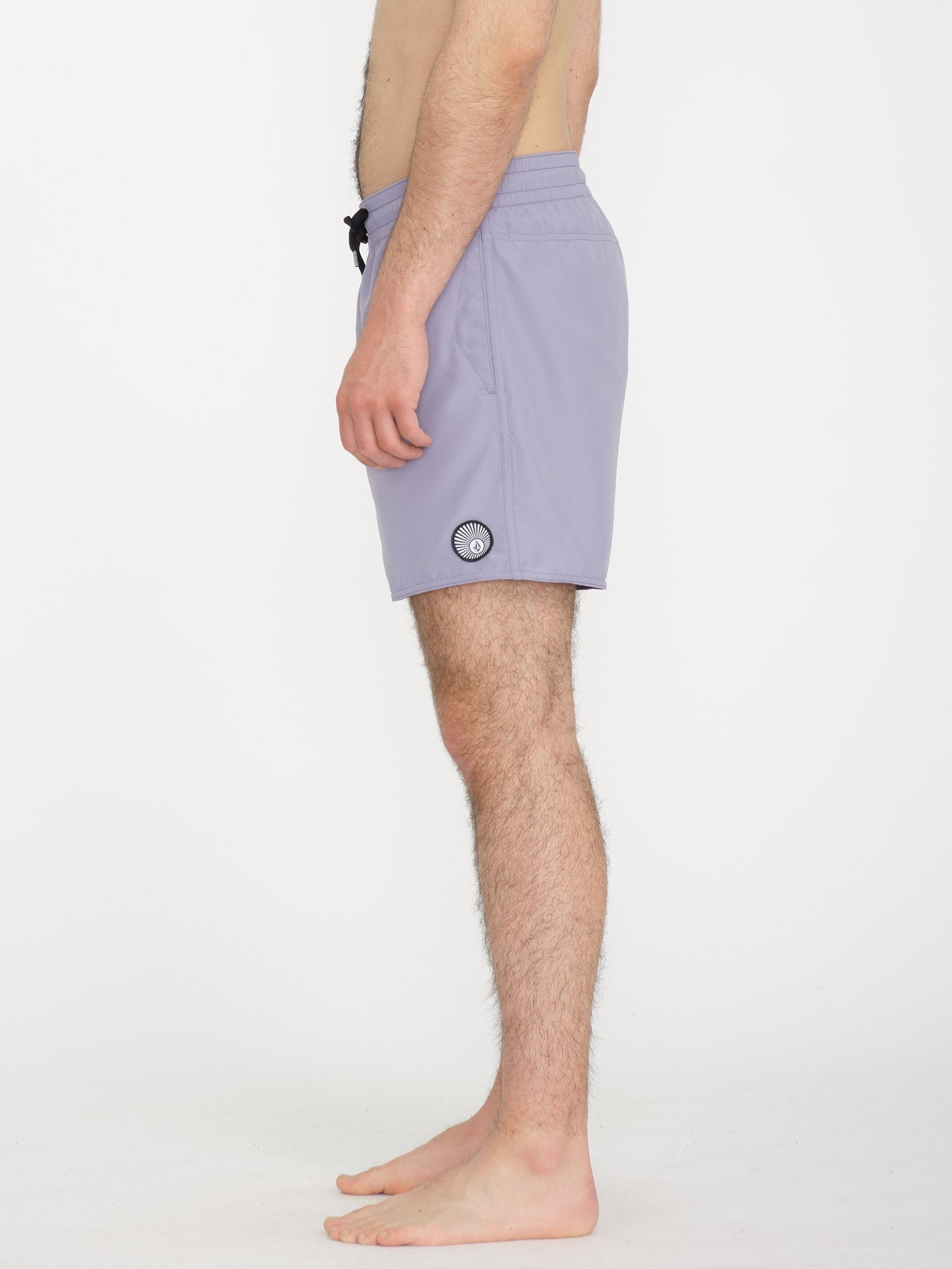 Lido Solid Trunk Boardshorts - VIOLET DUST