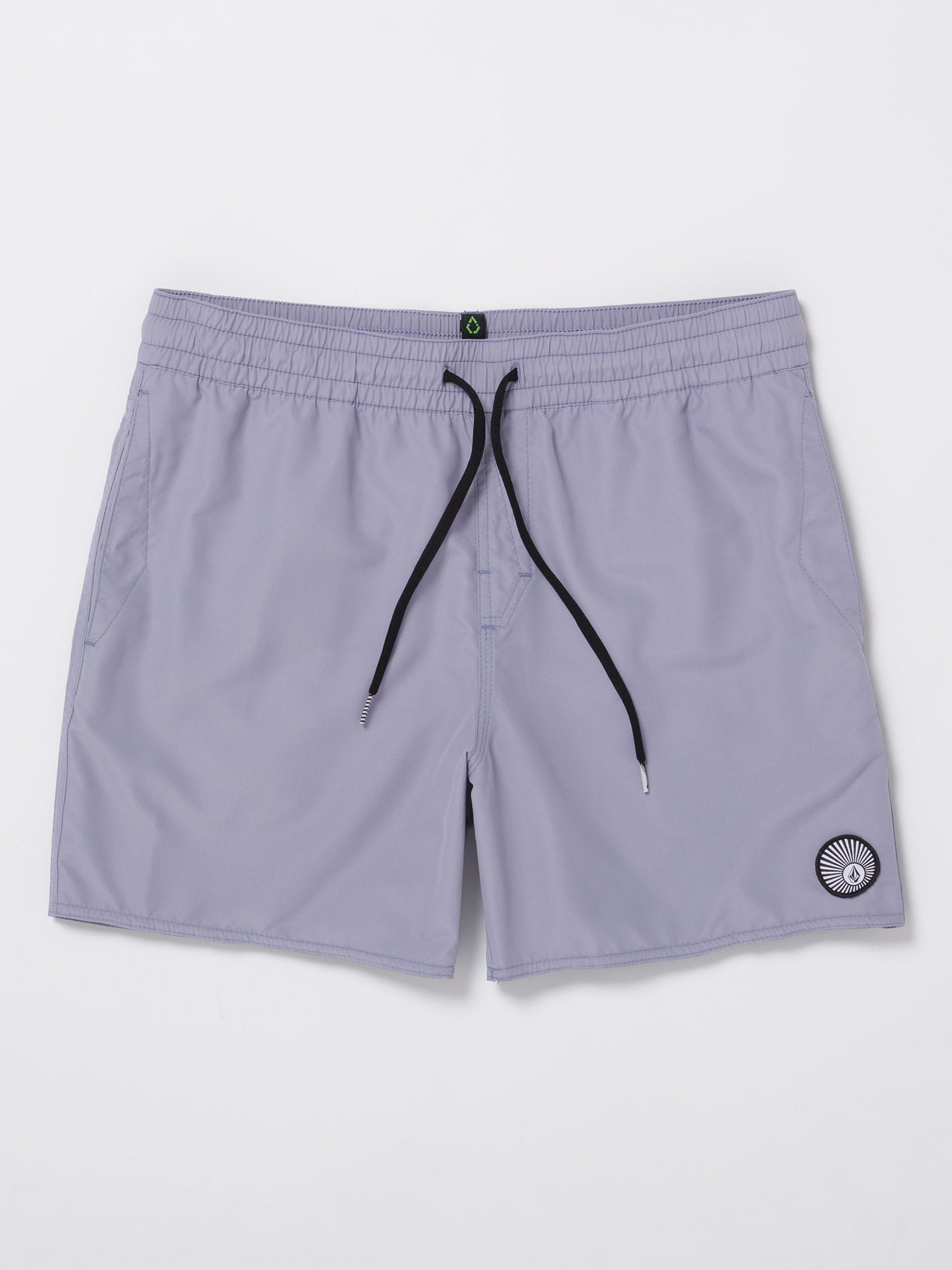 Lido Solid Trunk Boardshorts - VIOLET DUST