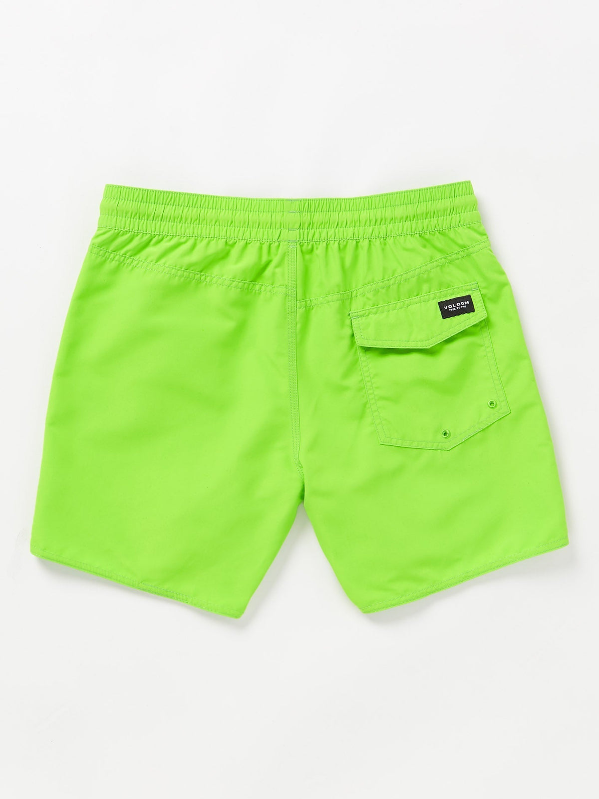 Boardshort Lido Solid Trunk Boardshort - ELECTRIC GREEN