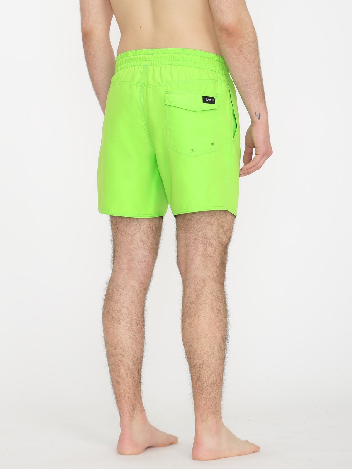 Boardshort Lido Solid Trunk Boardshort - ELECTRIC GREEN