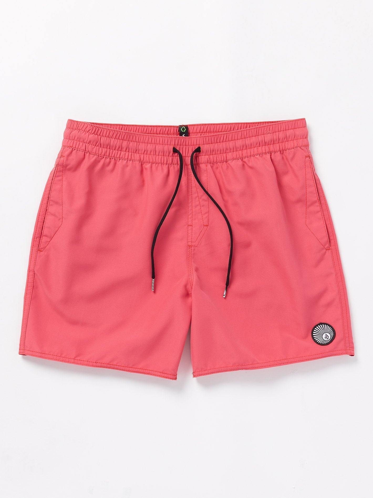 Boardshort Lido Solid Trunk - WASHED RUBY