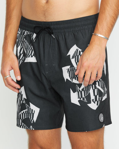 Unite Stoney Trunk 17" Boardshorts - SCHWARZ
