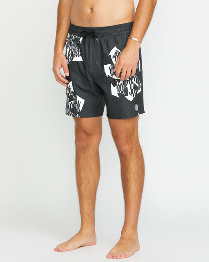 Unite Stoney Trunk 17" Boardshorts - SCHWARZ