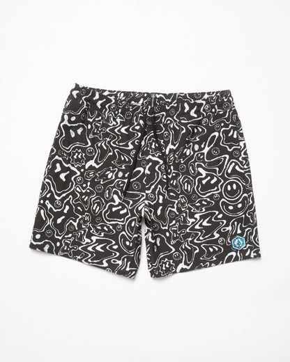 Filip Rygalski Smile Trunk 17" Boardshorts - BLACK