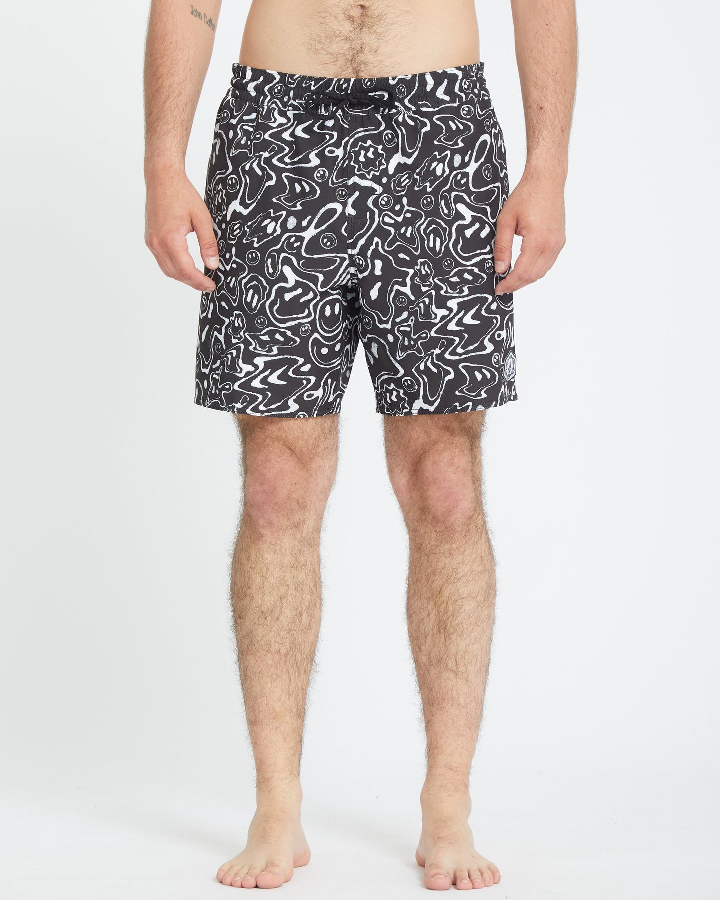 Filip Rygalski Smile Trunk 17" Boardshorts - BLACK