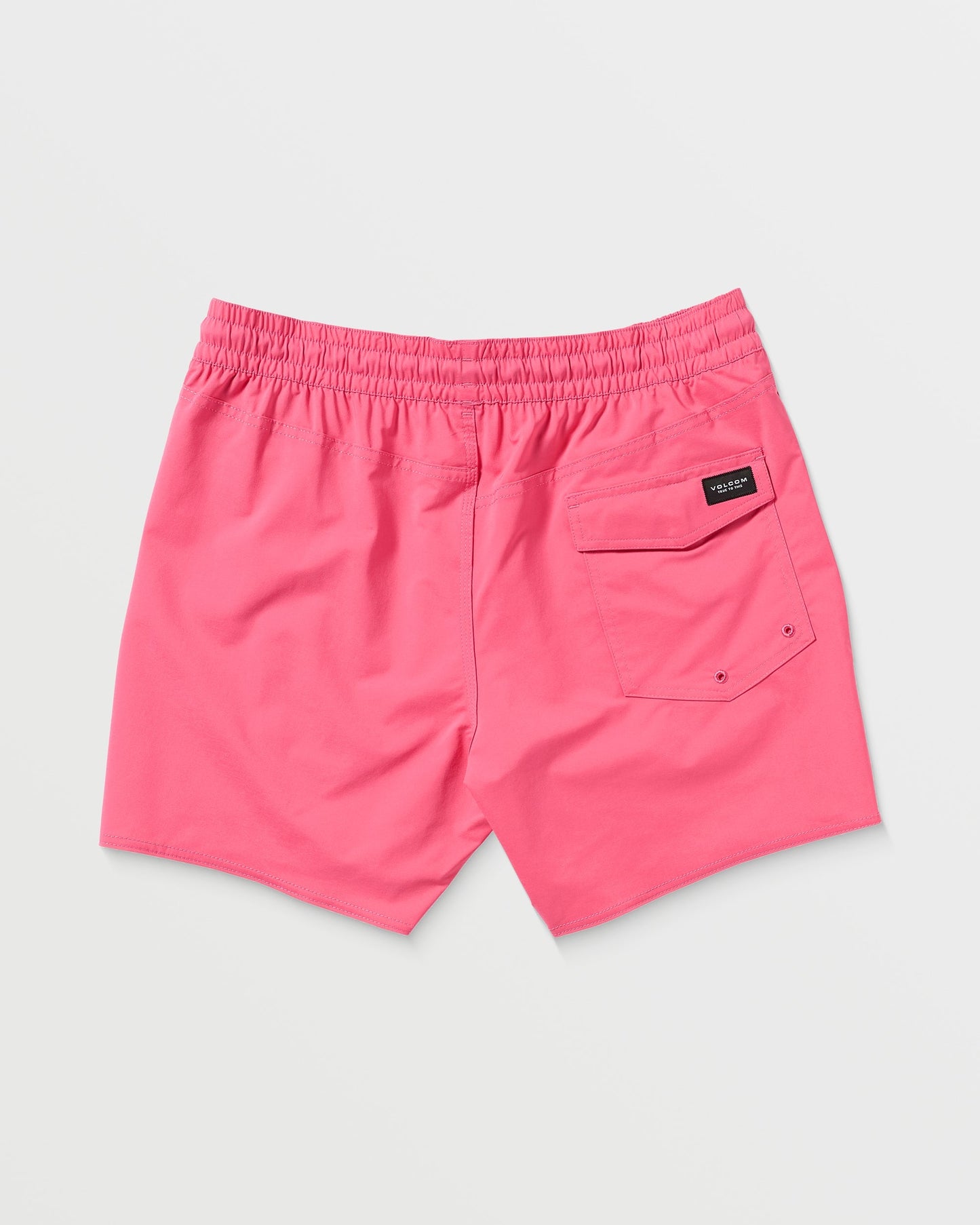 Lido Solid Trunk 16" Boardshort - NEON PINK